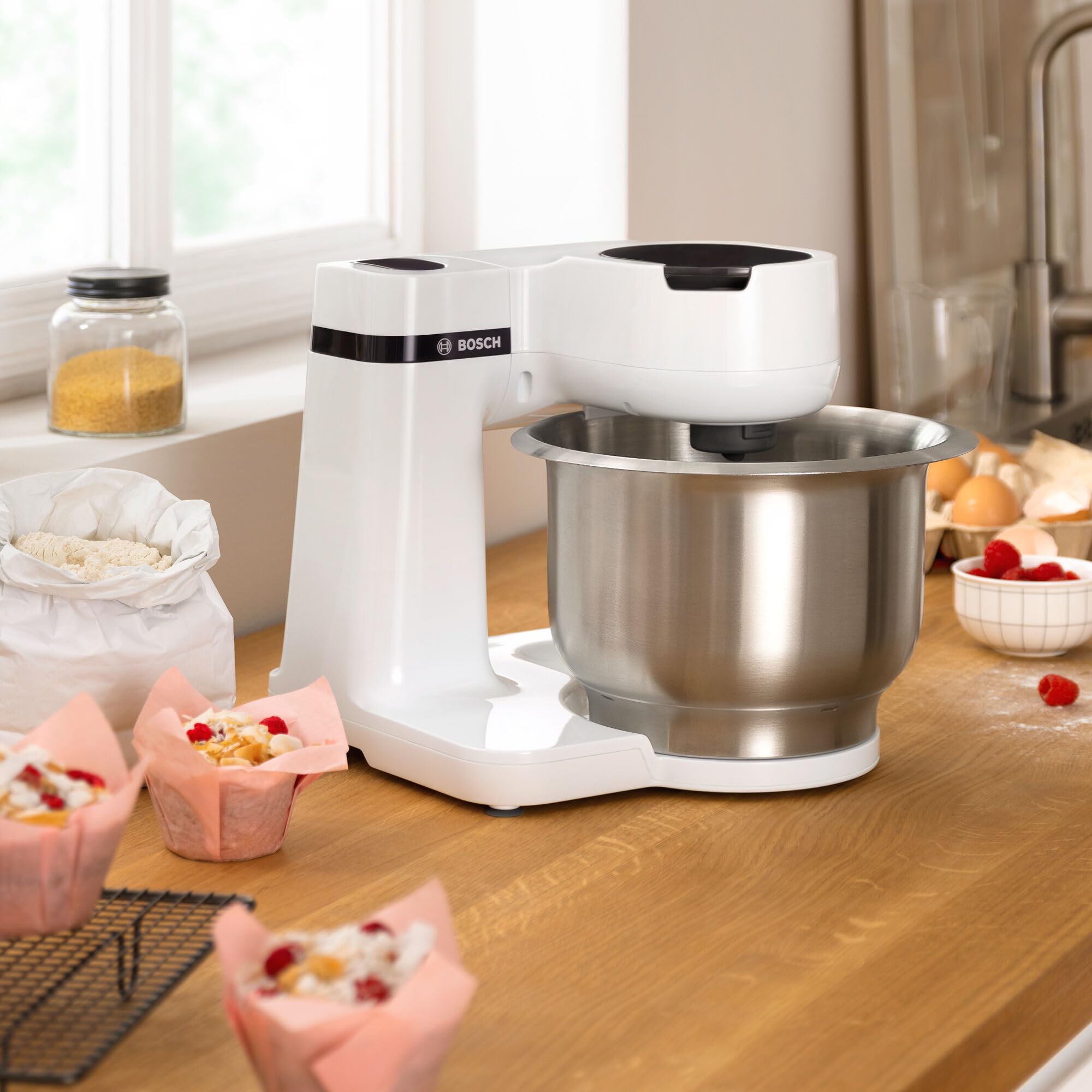 Bosch MUMS2EW00 Impastatrice Planetaria 3,8L Inox 700W