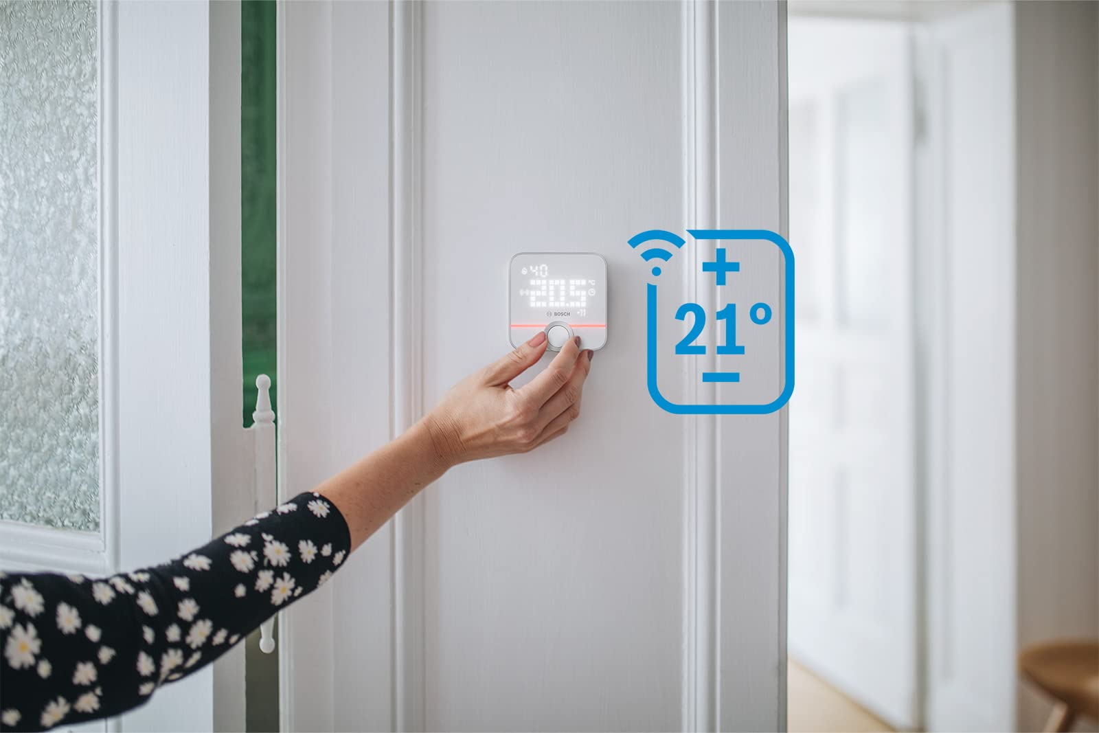 Bosch Termostato Ambiente II termostato set 3 pezzi umidità