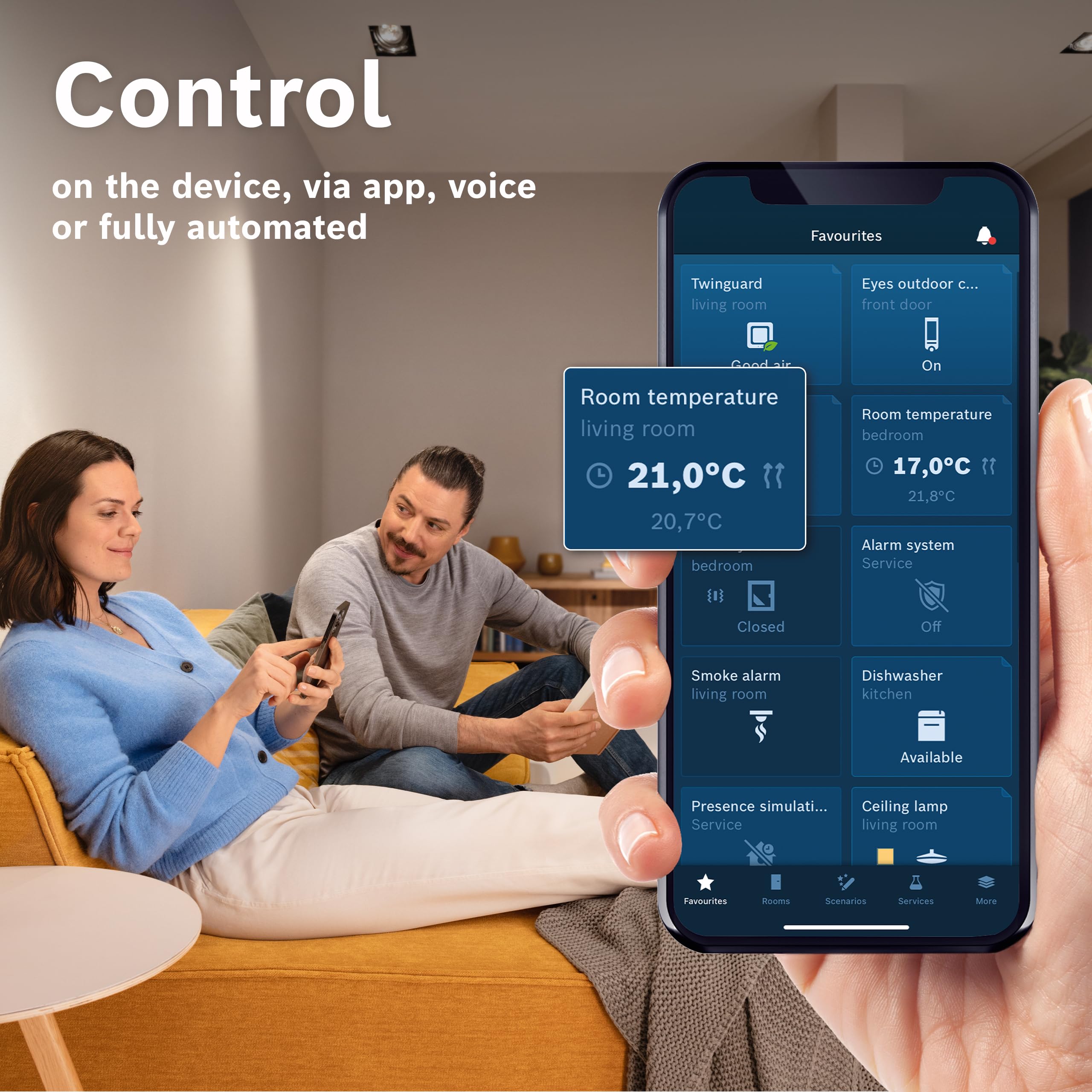 Bosch Smart Home II +M Termostato Radiatore Set 3 Pezzi