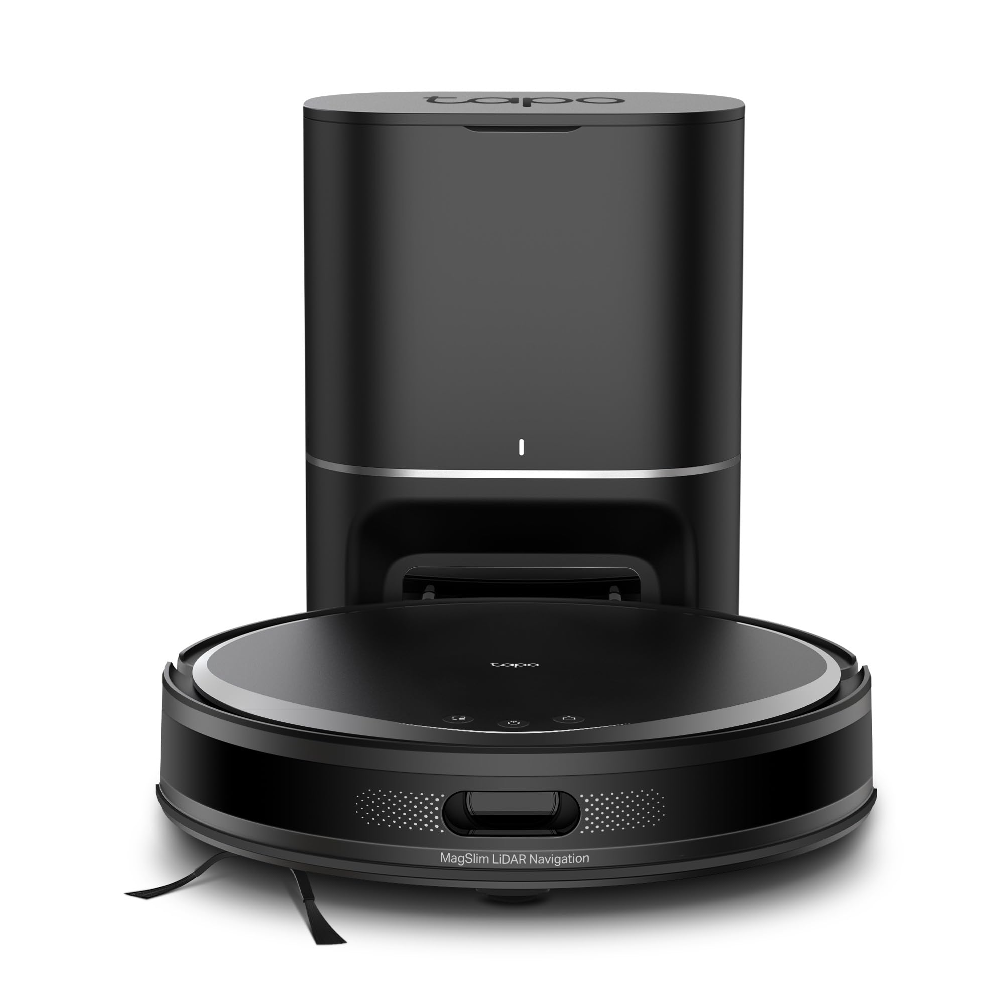 Tapo RV20 Max Plus robot aspirapolvere nero opaco LiDAR