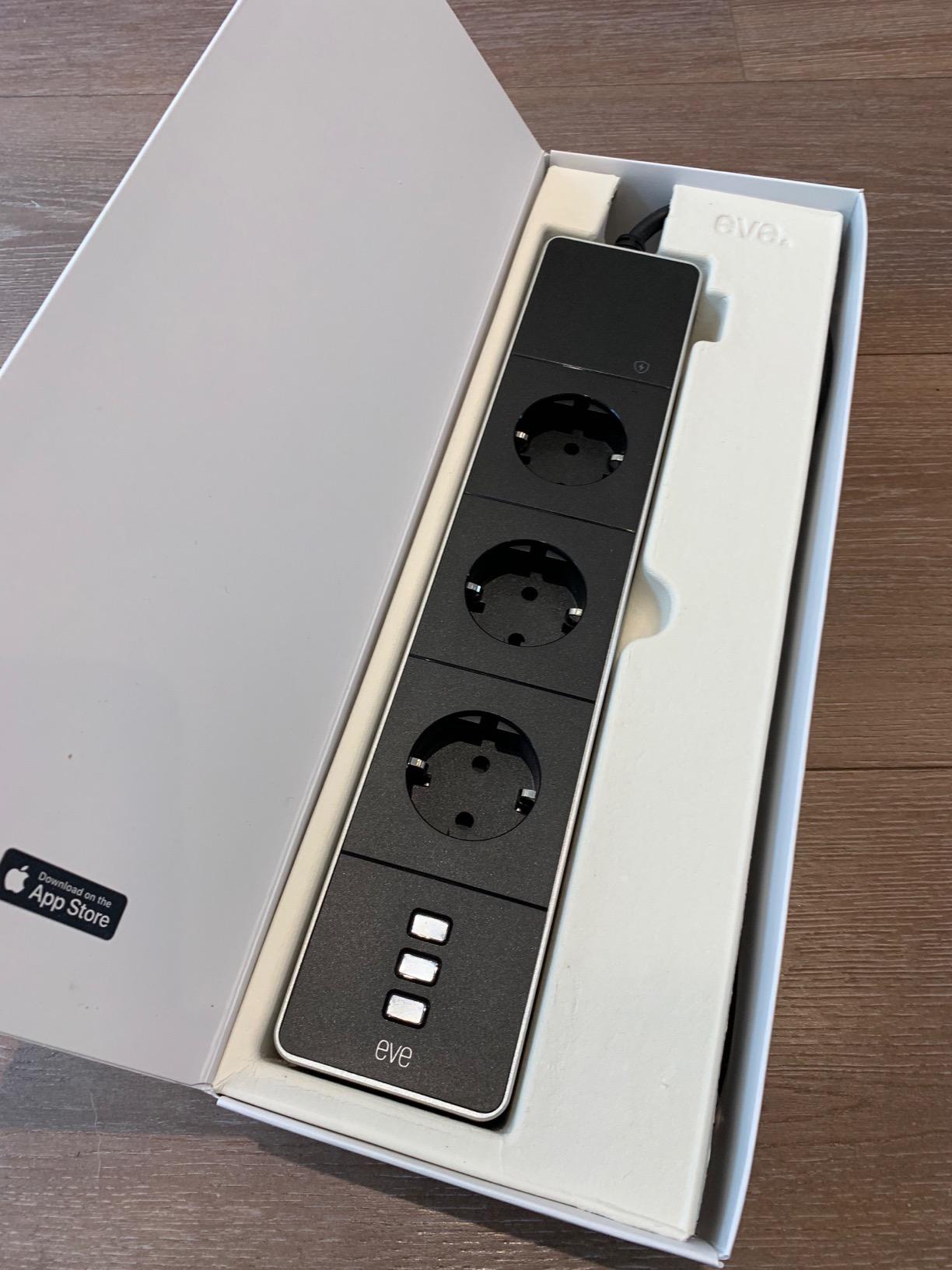 Eve Energy Strip Ciabatta Smart 3 Prese con Misuratore