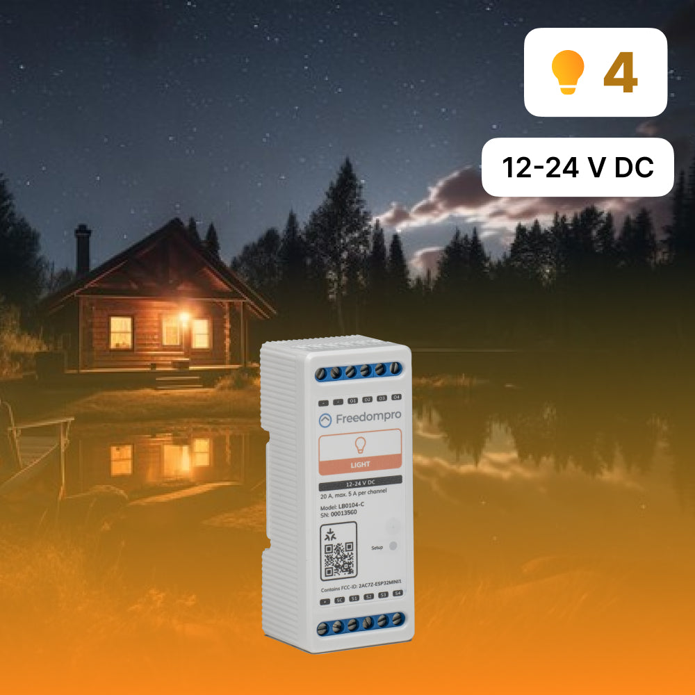 Freedompro LB0104-C Modulo WiFi 4 Luci 12V Matter Derivazione
