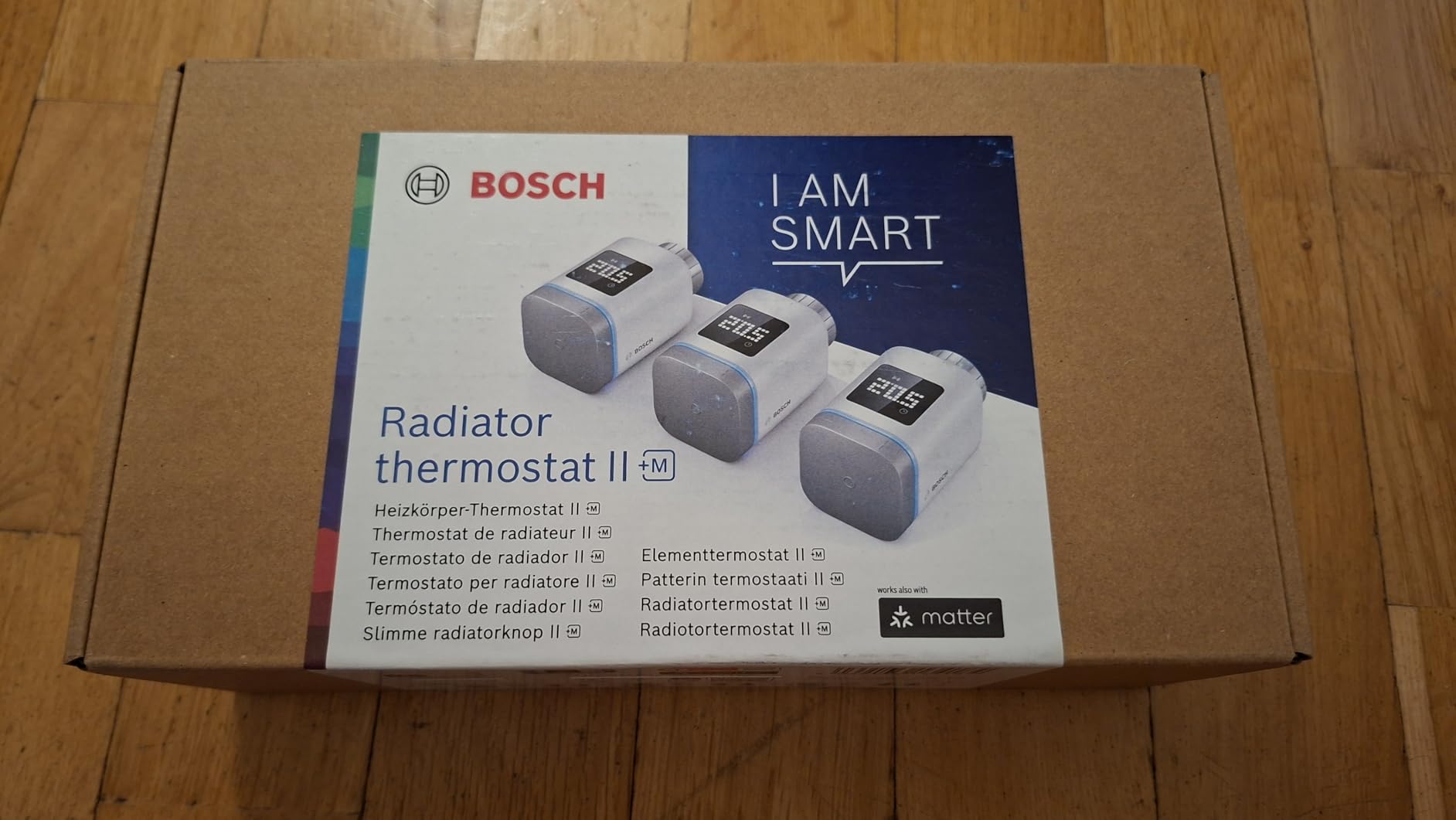 Bosch Smart Home II +M Termostato Radiatore Set 3 Pezzi