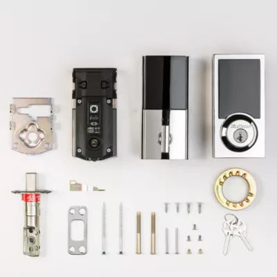 Kwikset SmartCode 916 serratura smart Z-Wave cromo lucido