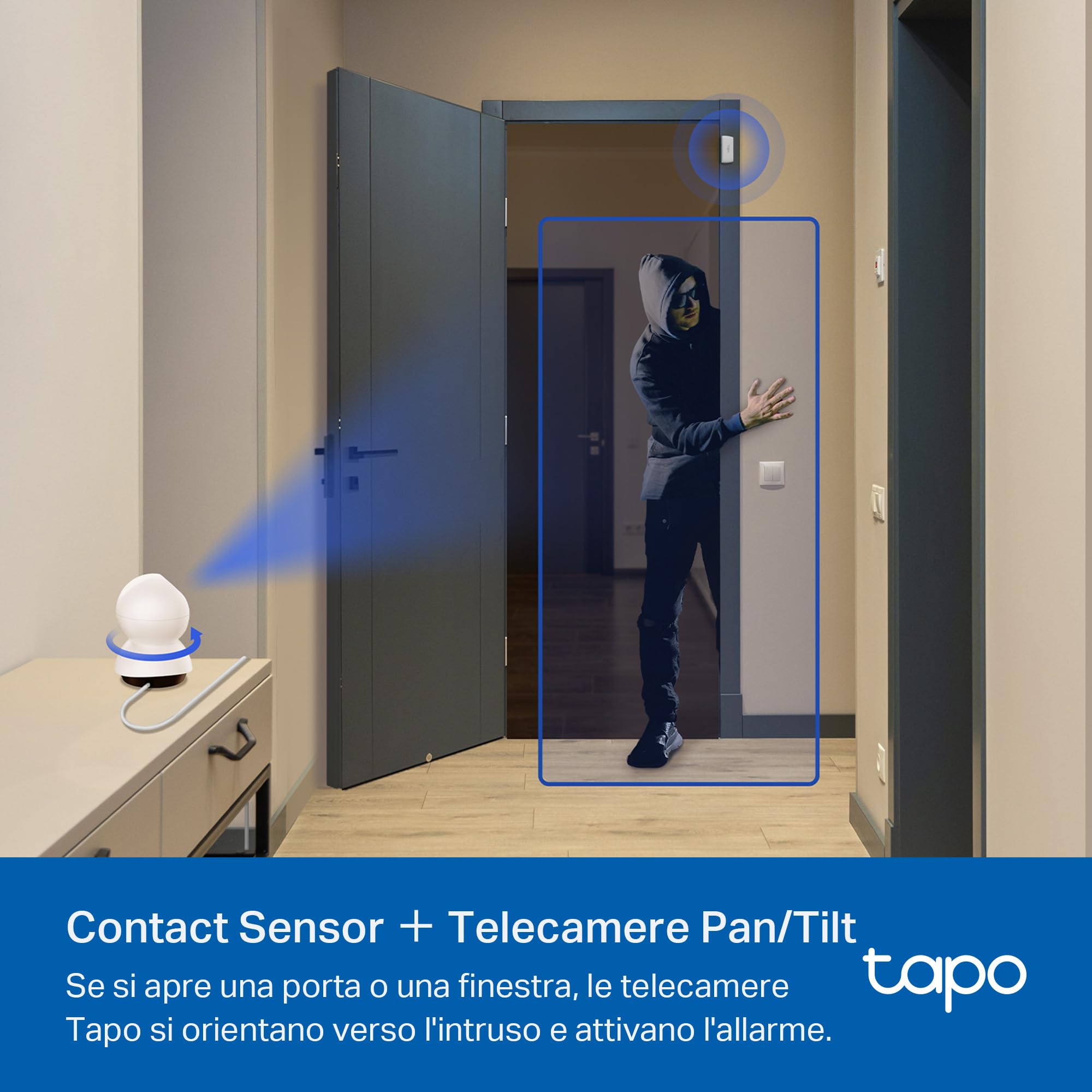 Tapo T30 Kit allarme casa senza fili con sensori