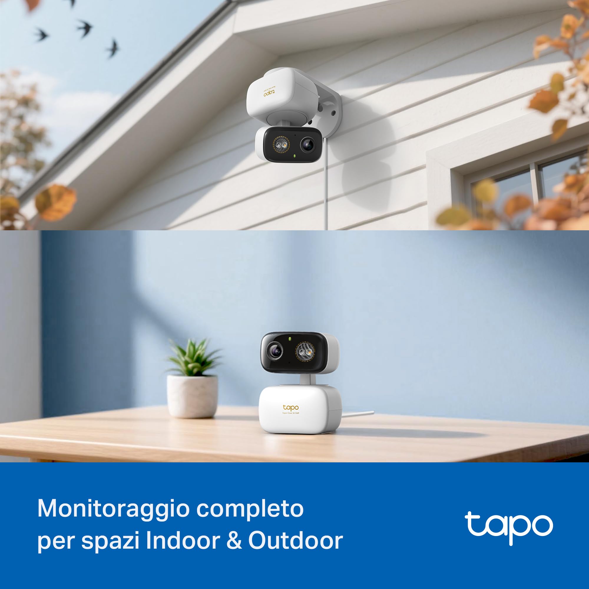 TP-Link Tapo C236 Telecamera Esterno 3K Bianco Neve