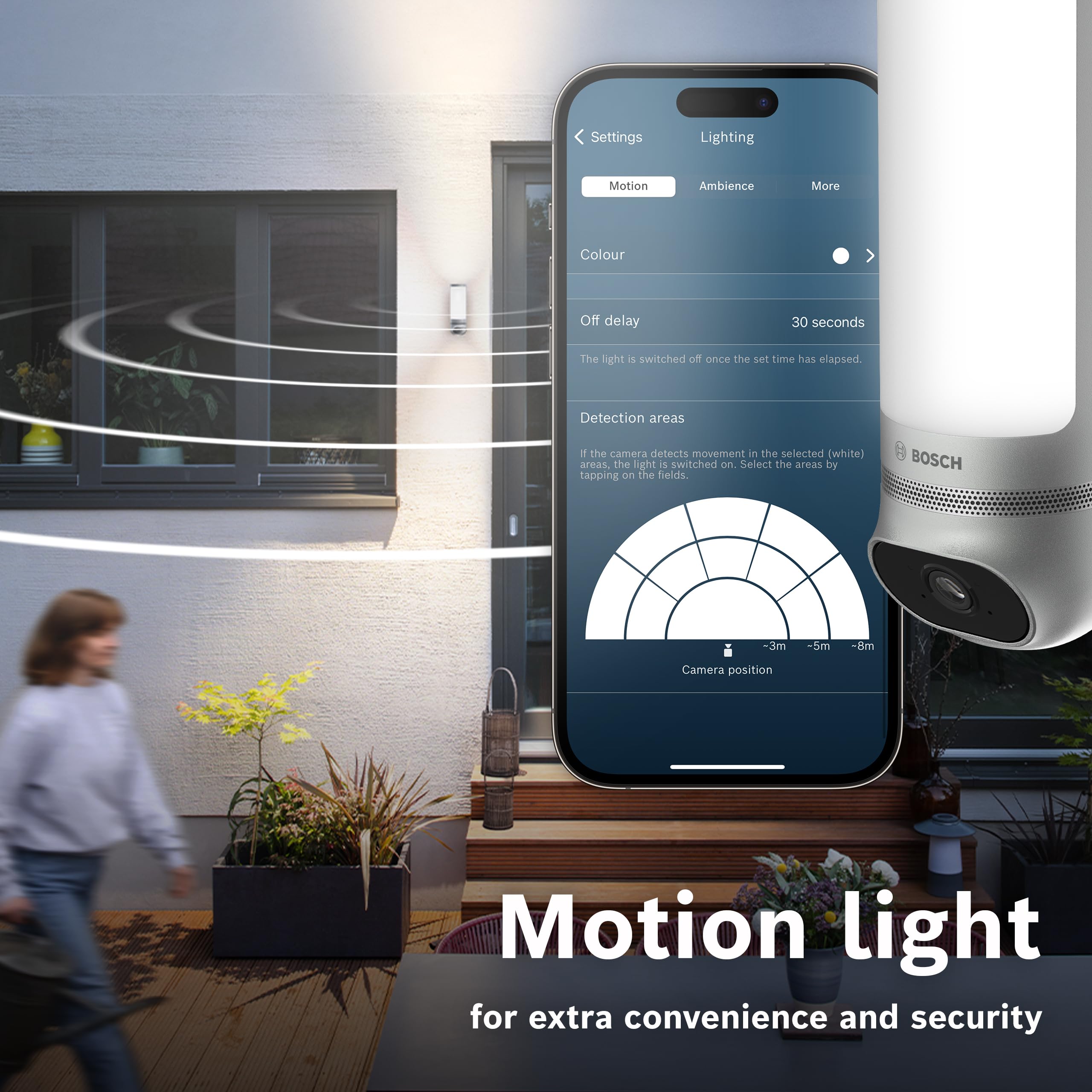 Bosch Smart Home Videocamera per esterni II telecamera argento Full-HD
