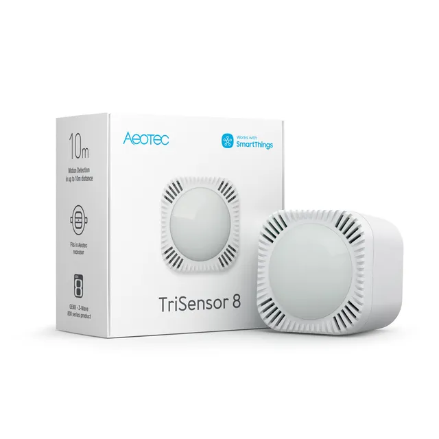 Aeotec TriSensor 8 sensore movimento Z-Wave 3 in 1