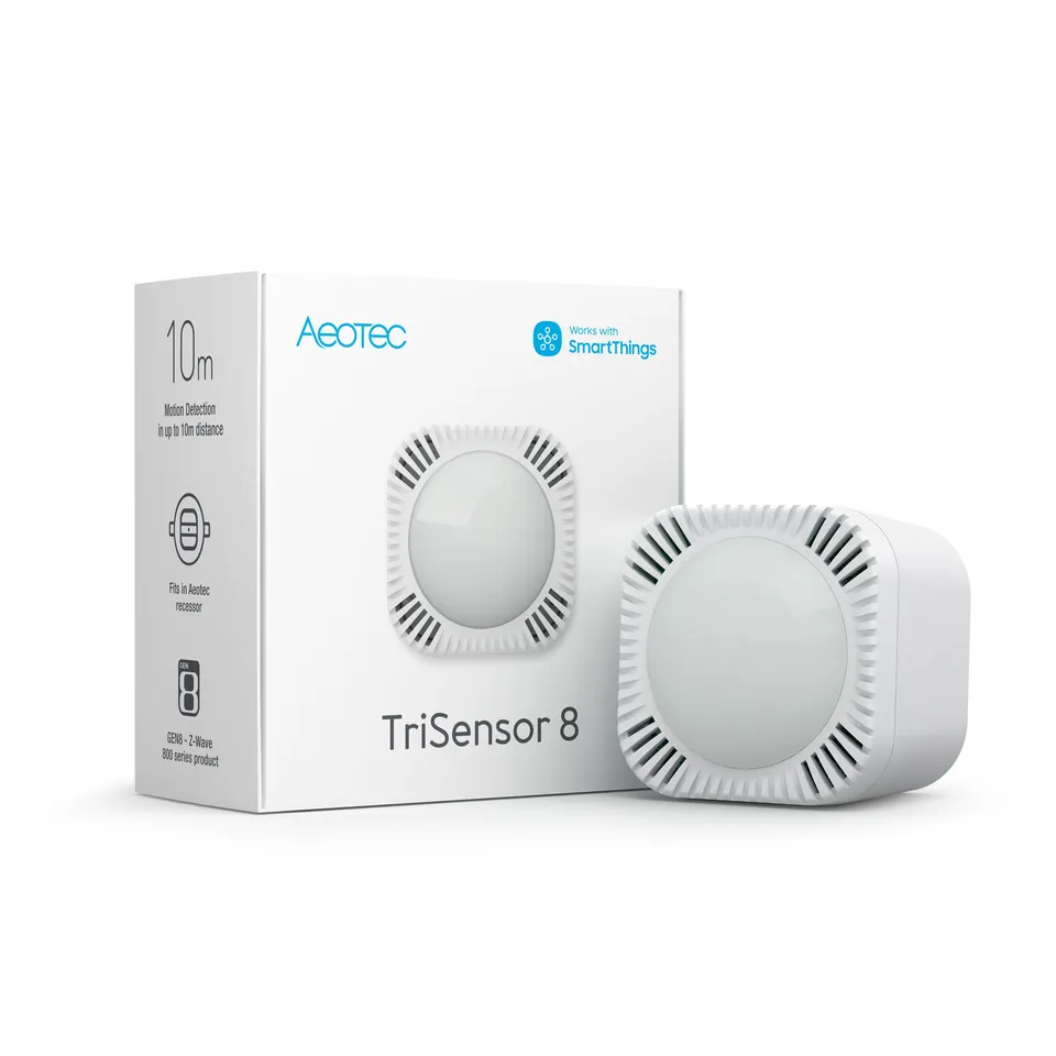 Aeotec TriSensor 8 sensore movimento Z-Wave 3 in 1
