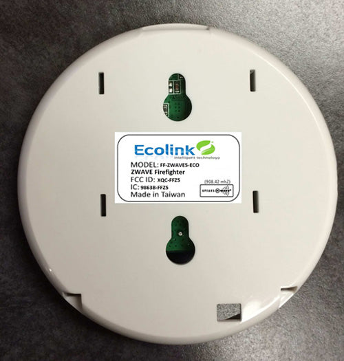 Ecolink FF-ZWAVE5-ECO FireFighter rilevatore audio fumo CO