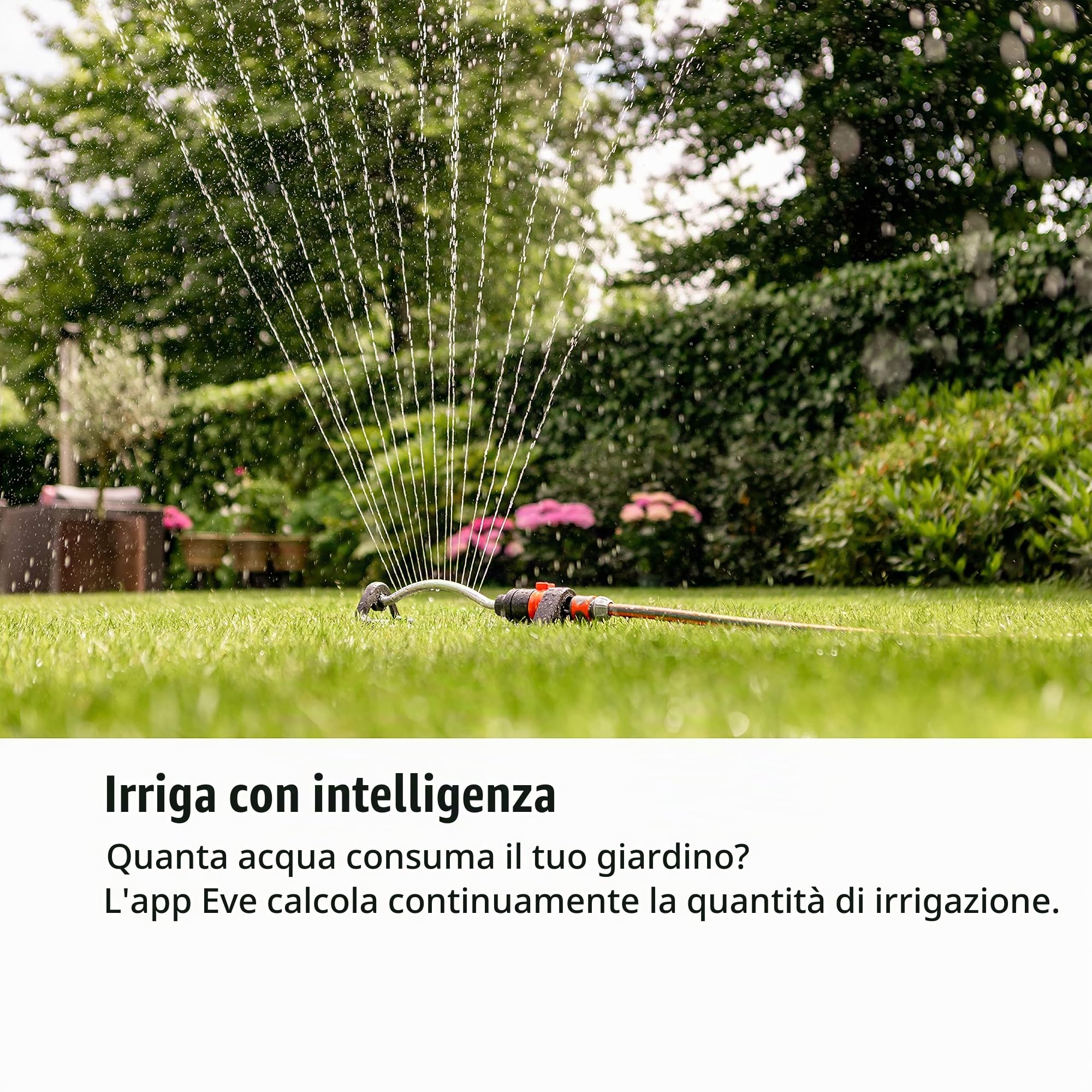 Eve Aqua programmatore irrigazione smart Thread