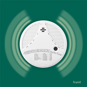 frient Intelligent Smoke Alarm rilevatore fumo Zigbee con sirena