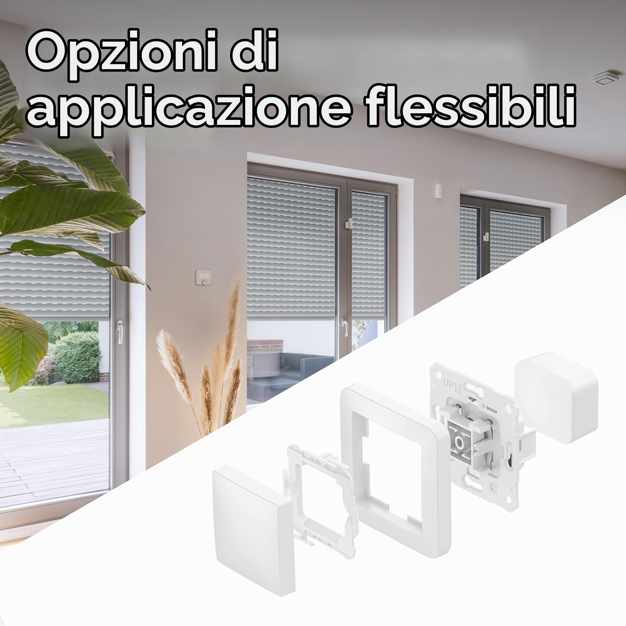 Bosch Smart Home interruttore a parete per attuatori smart