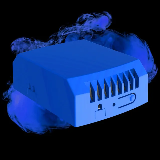 Inovelli Blue Series VZM36 modulo ventilatore e luce Zigbee canopy