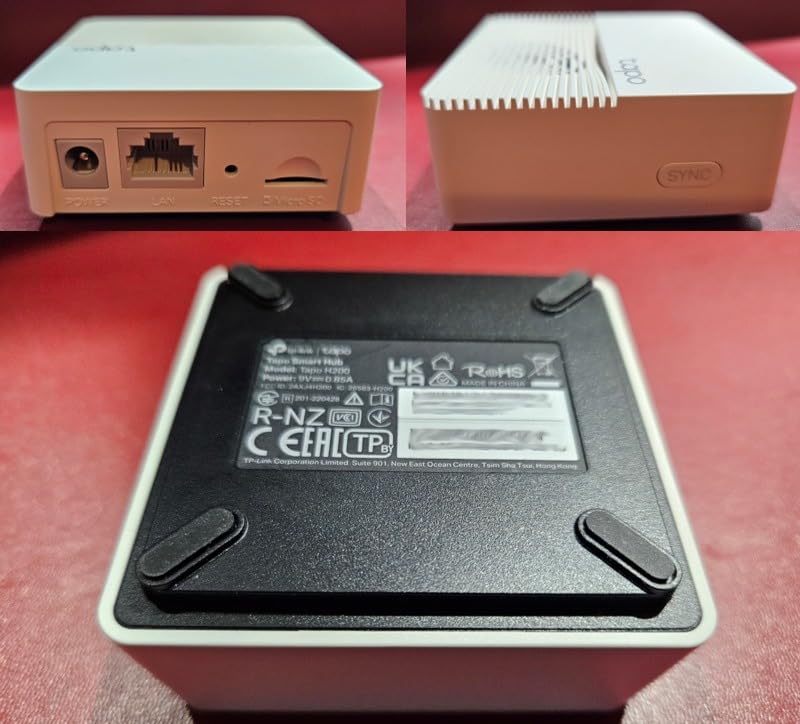 Tapo D230S1 videocitofono 2K 5MP kit con hub batteria