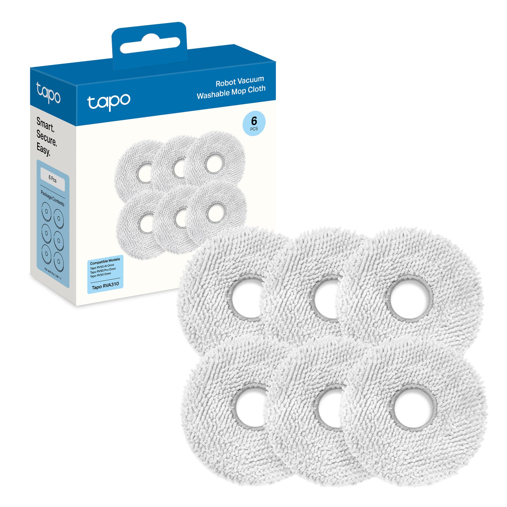 Tapo RVA210 sacchetti polvere 3L 5pz per RV50