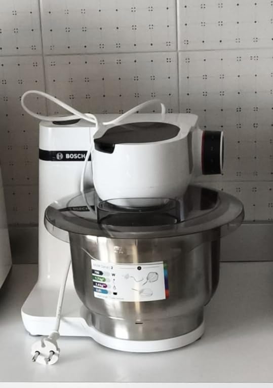 Bosch MUMS2EW00 Impastatrice Planetaria 3,8L Inox 700W