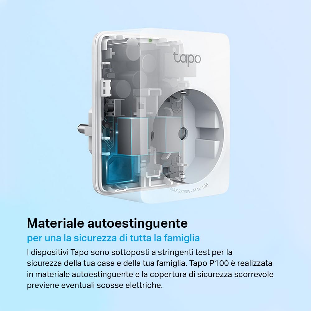 Tapo P100 presa smart WiFi 10A Ivory