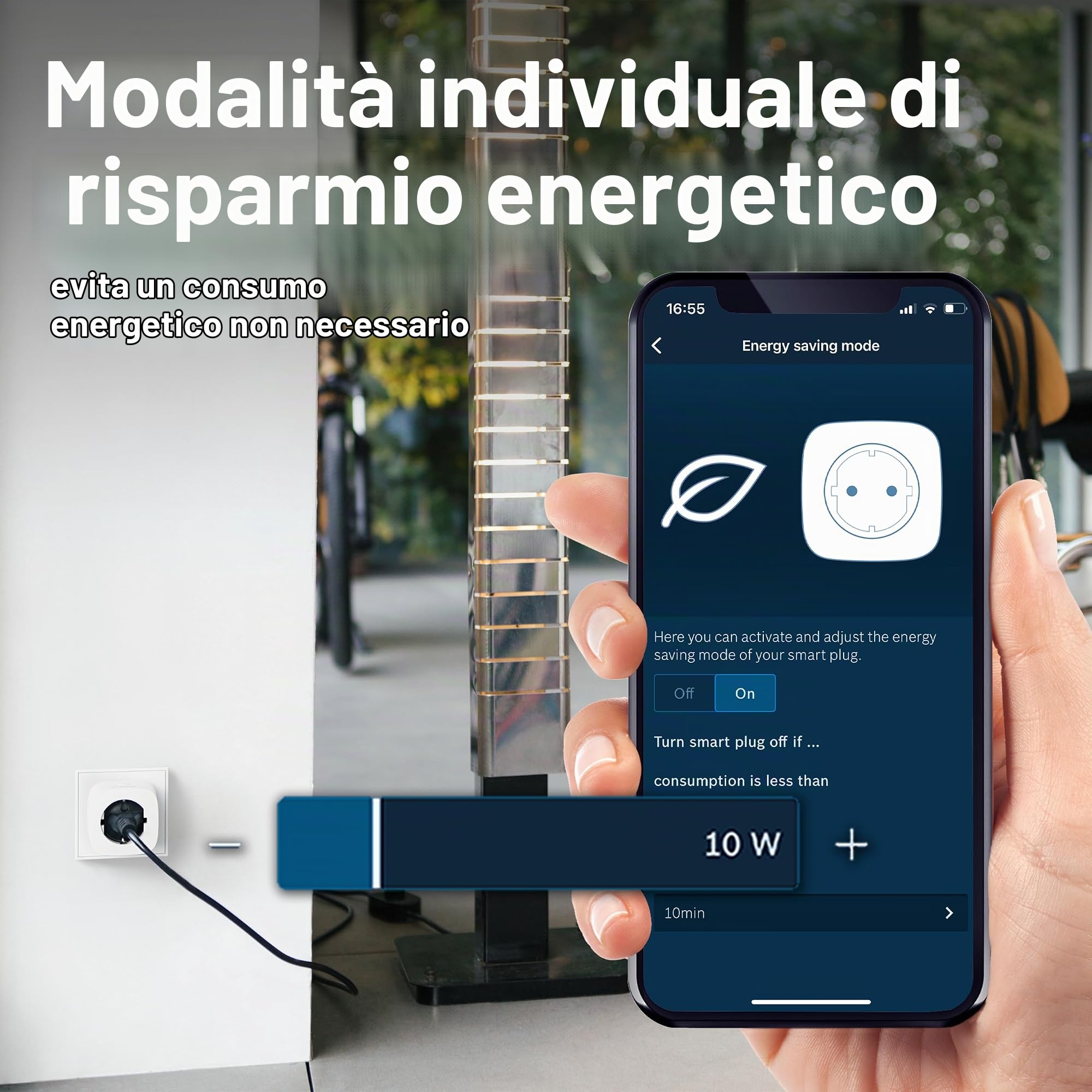Bosch presa intelligente compatta [+M] smart WiFi Matter