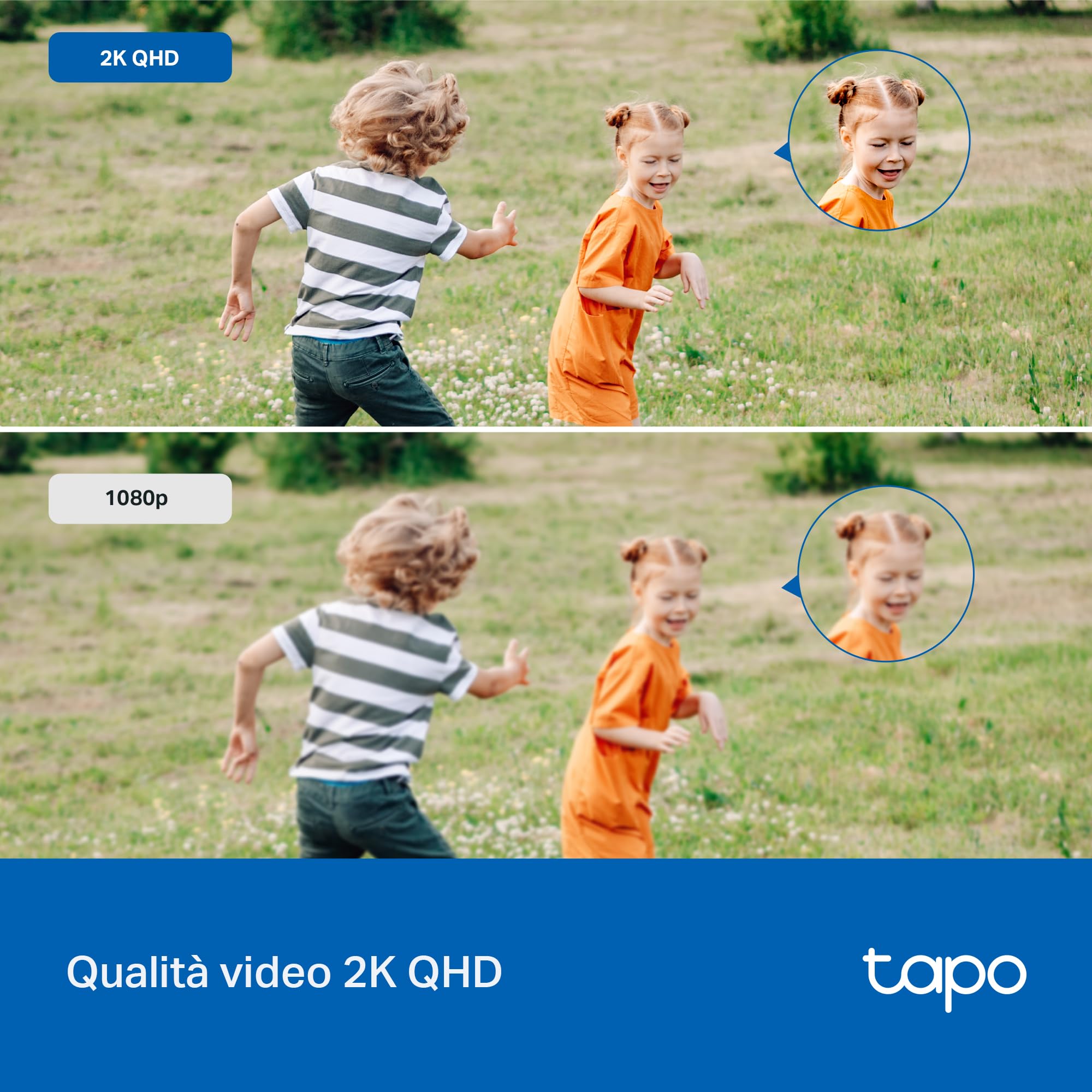 Tapo C520WS telecamera wifi esterno 2K QHD IP66