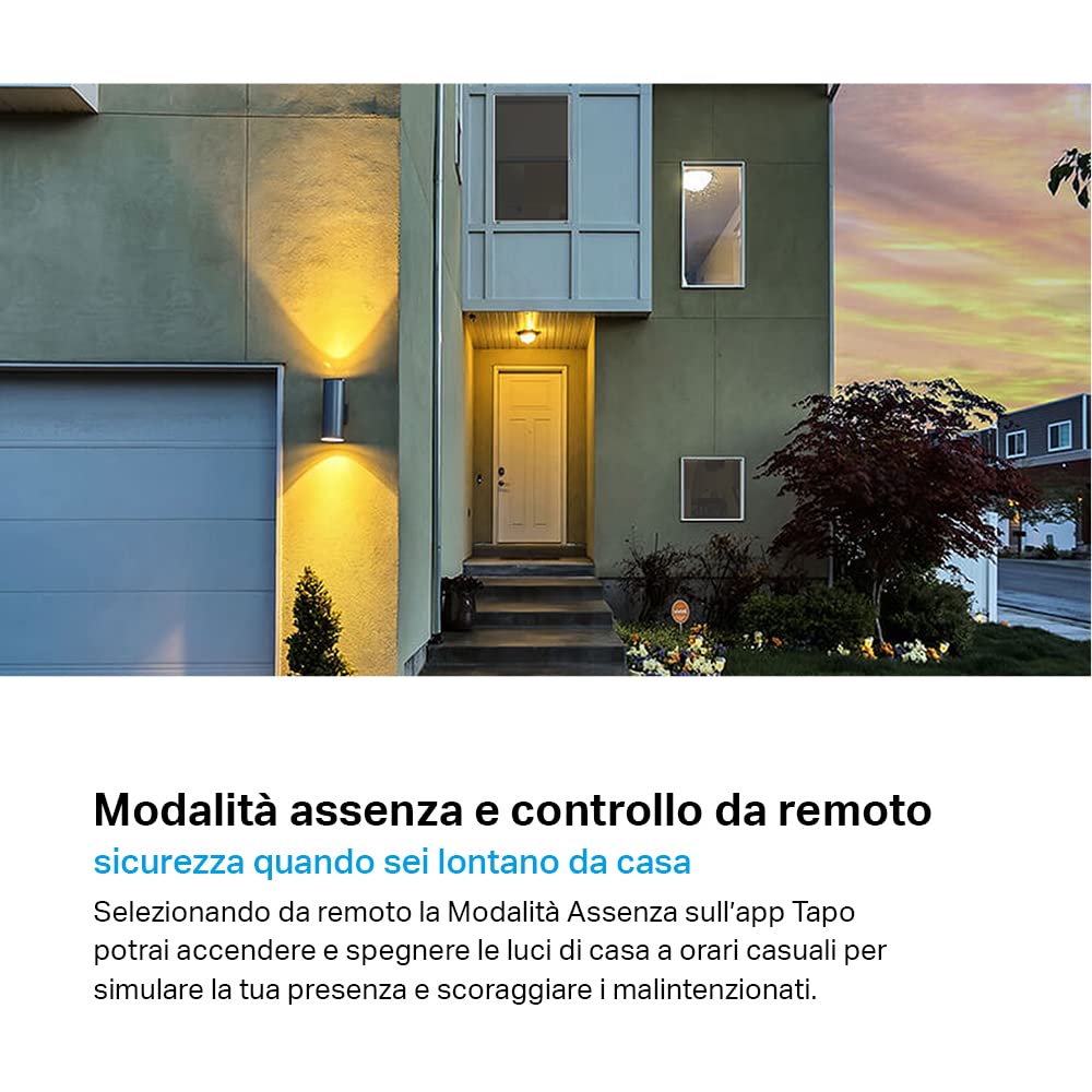 Tapo L510E lampadina E27 luce calda 2 pezzi dimmerabile