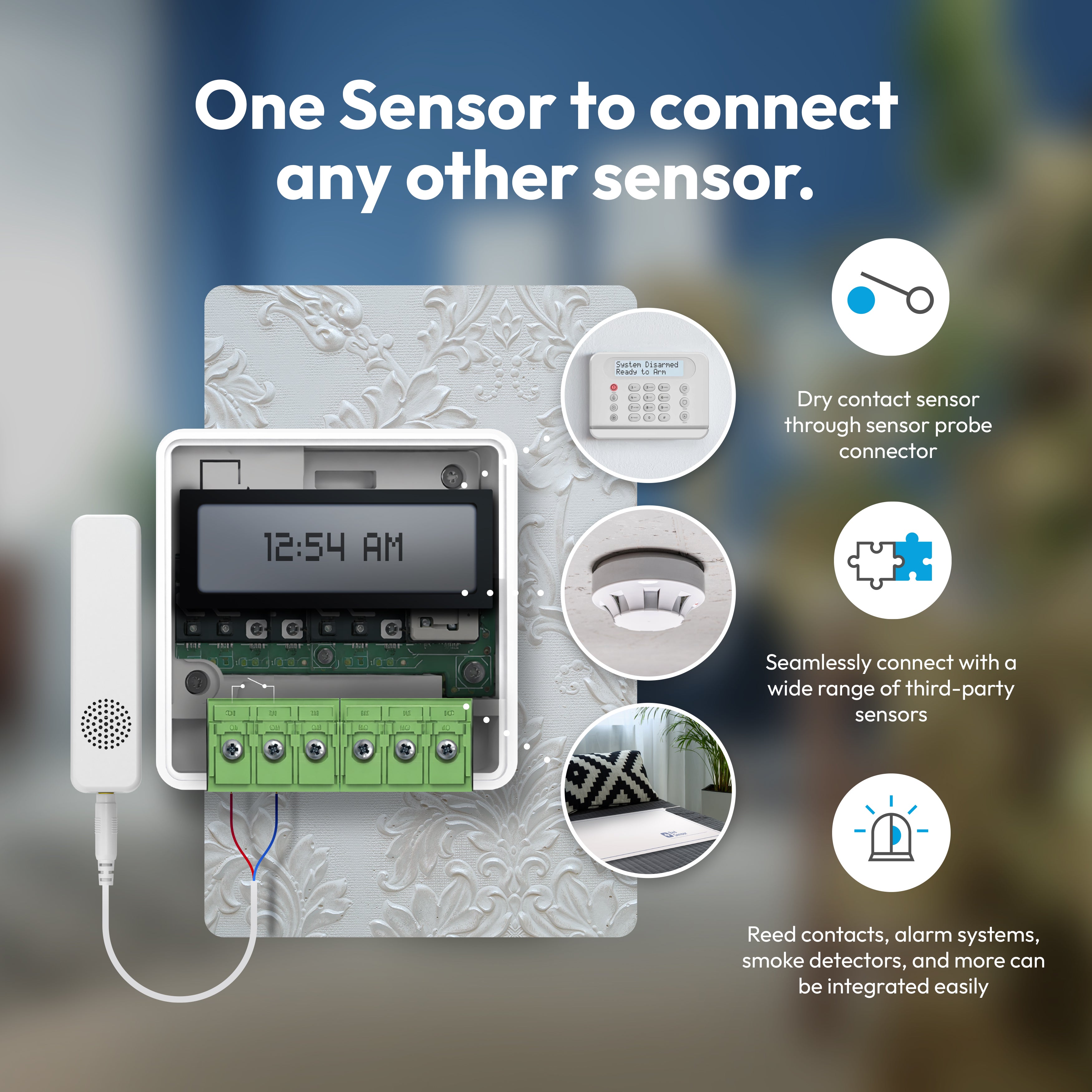 Aeotec Water Sensor 8 sensore acqua temperatura 908MHz