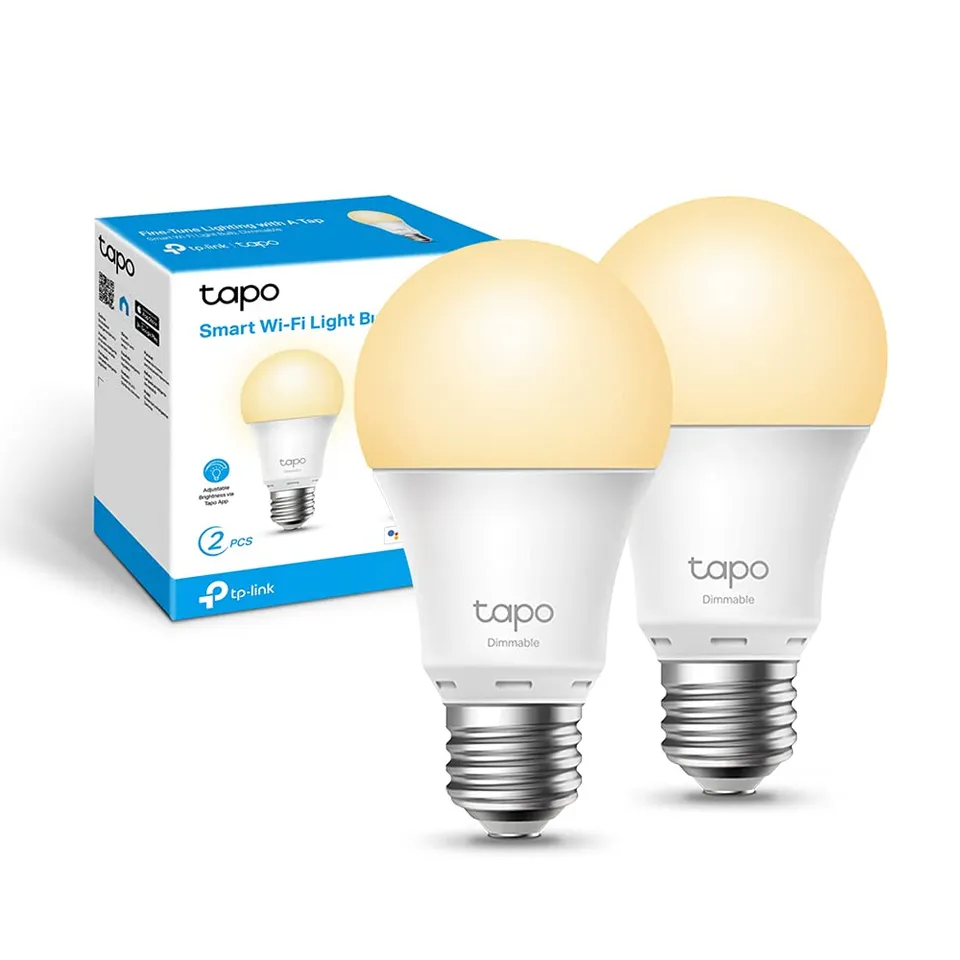 Tapo L510E lampadina E27 luce calda 2 pezzi dimmerabile