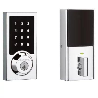 Kwikset SmartCode 916 serratura smart Z-Wave cromo lucido