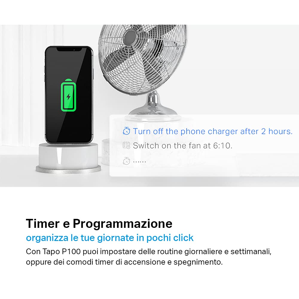 Tapo P100 presa smart WiFi 10A Ivory