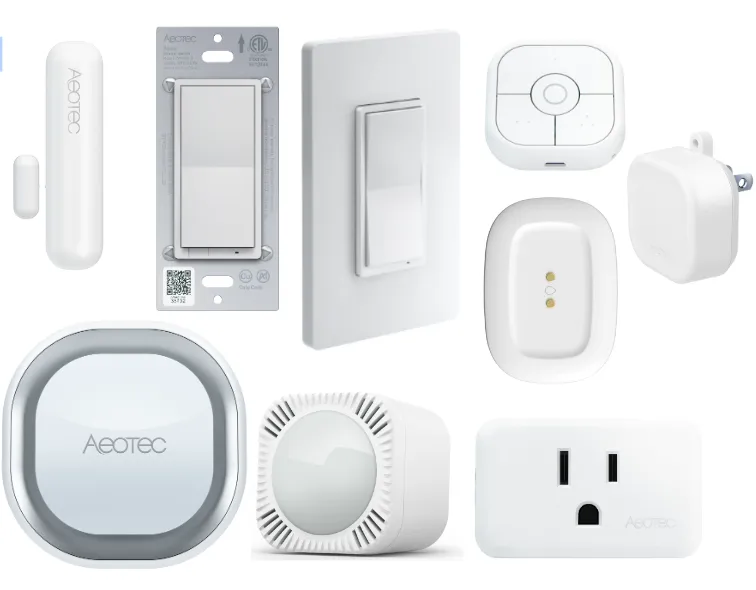 Aeotec Grab Bag 4 sensori smart casa Zigbee Z-Wave 4 pezzi
