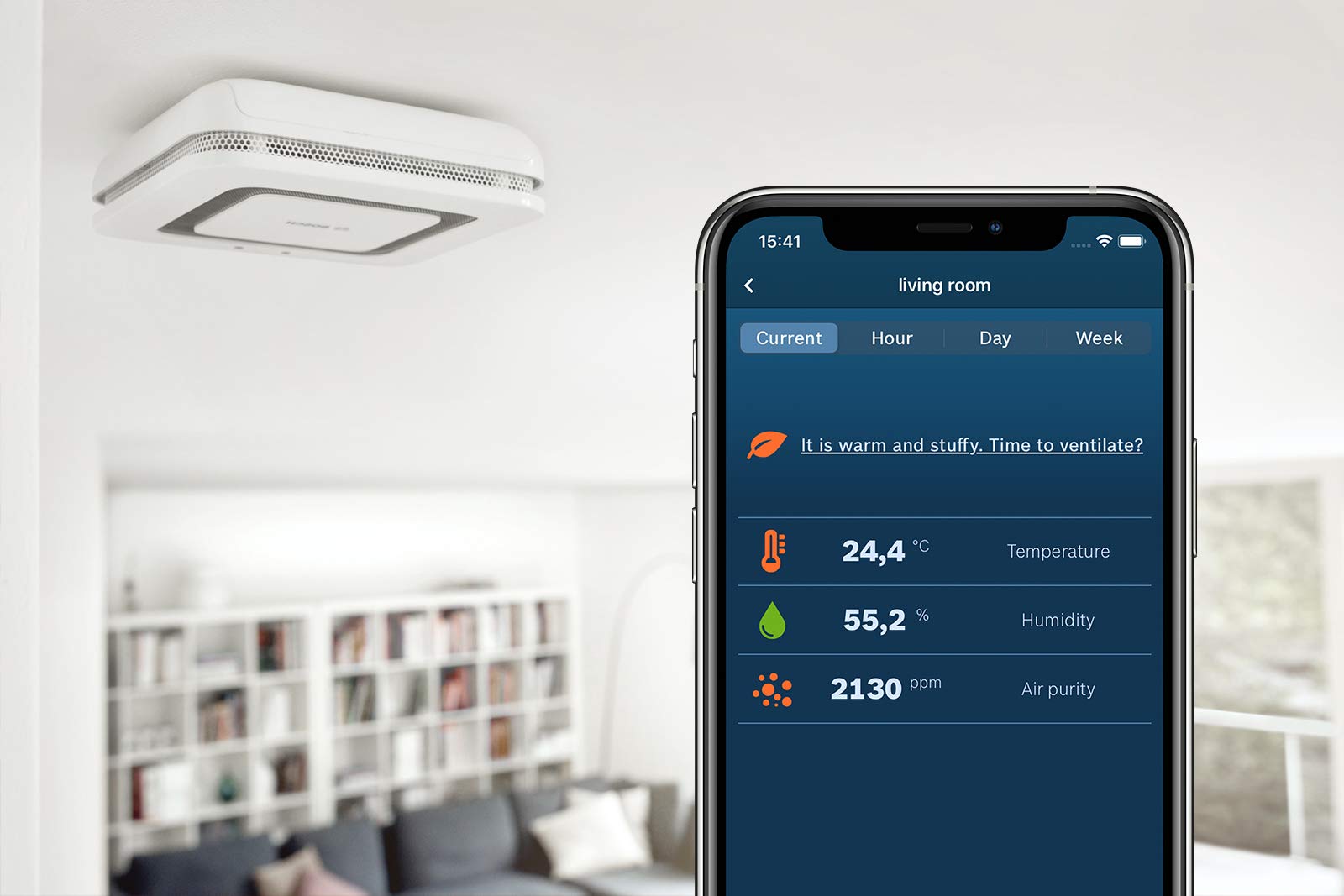 Bosch Twinguard Rilevatore Fumo con Qualità Aria