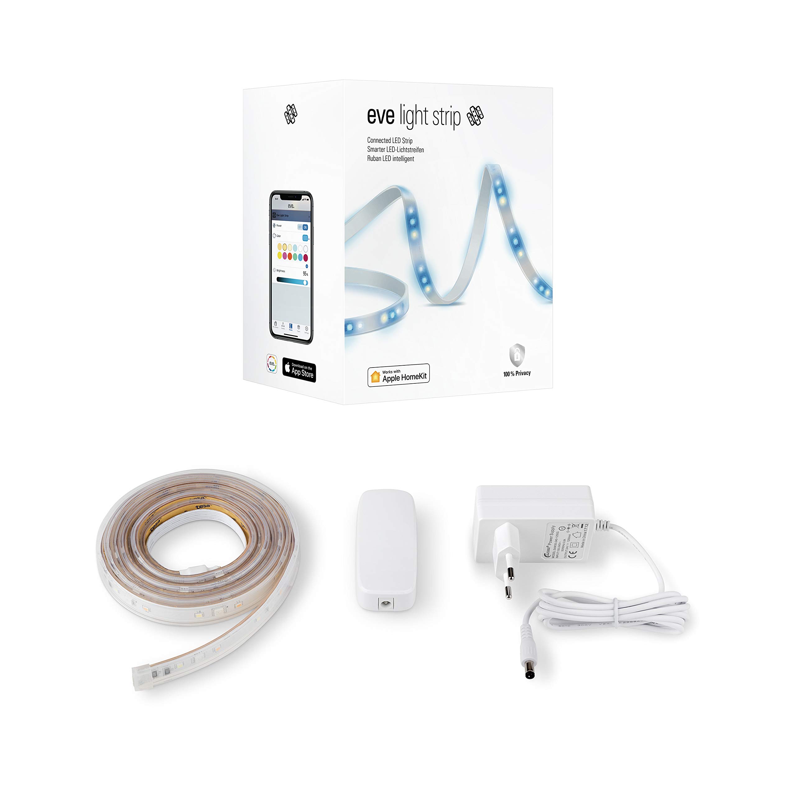 Eve Light Strip Striscia LED 2m RGB 1800lm