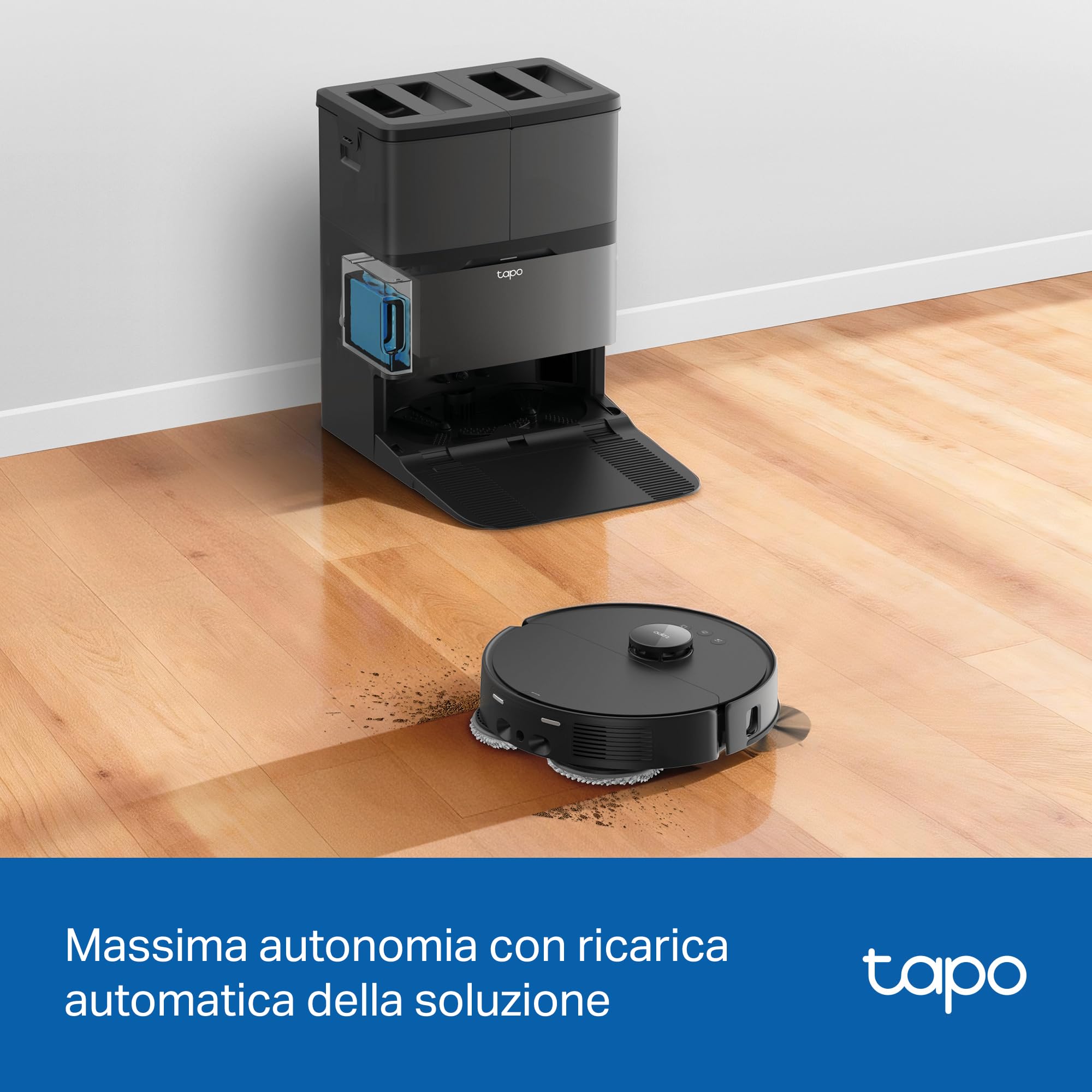 Tapo RVA450 detergente robot RV50 Pro Omni 500 ml pavimenti duri