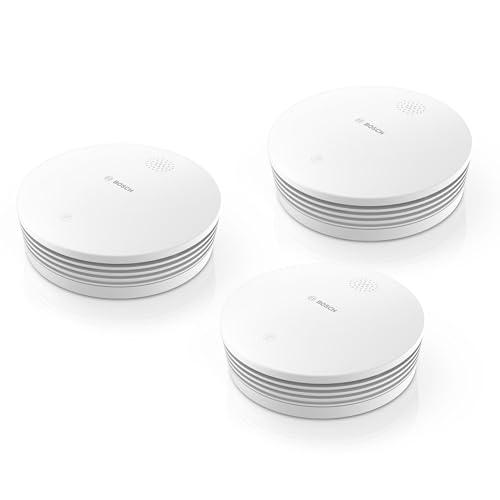Bosch Smart Home Rilevatore Fumo II Set 3 Pezzi
