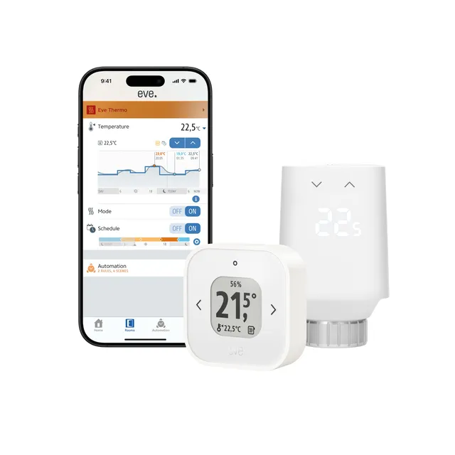 Eve Thermo Kit Comfort valvola termostatica Thread