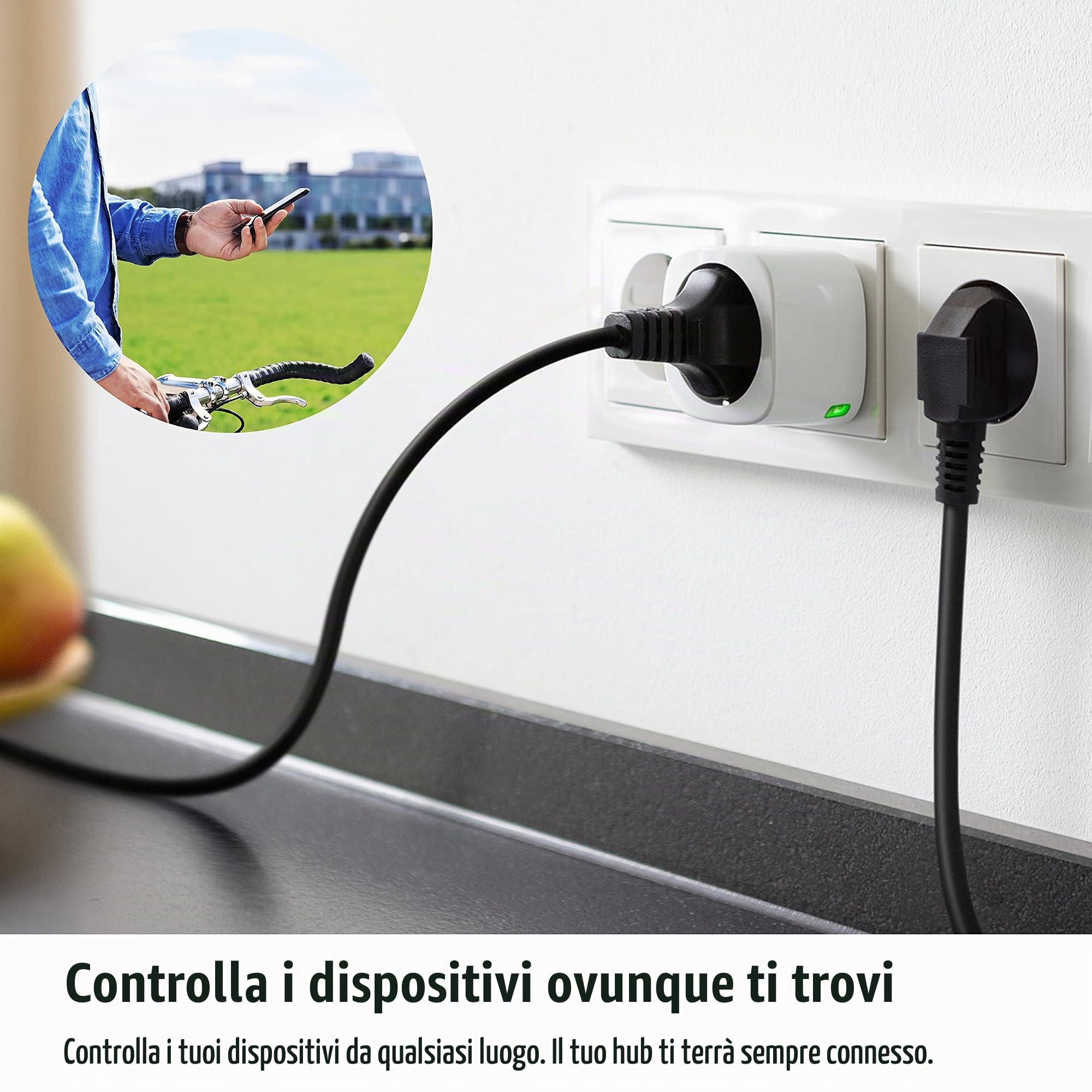 Eve Energy Matter presa intelligente monitoraggio consumi pack 4