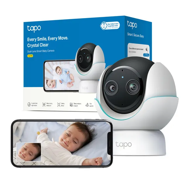 Tapo C840 telecamera wifi nero doppia lente 4MP