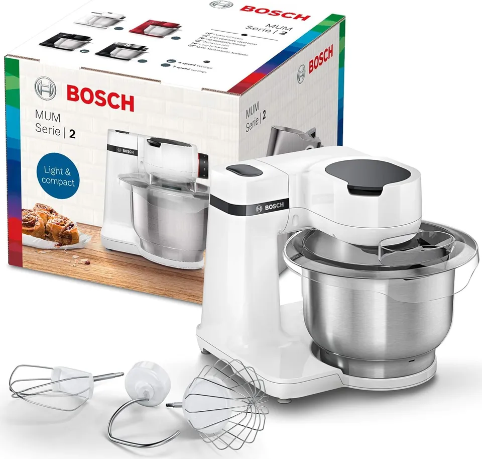 Bosch MUMS2EW00 Impastatrice Planetaria 3,8L Inox 700W