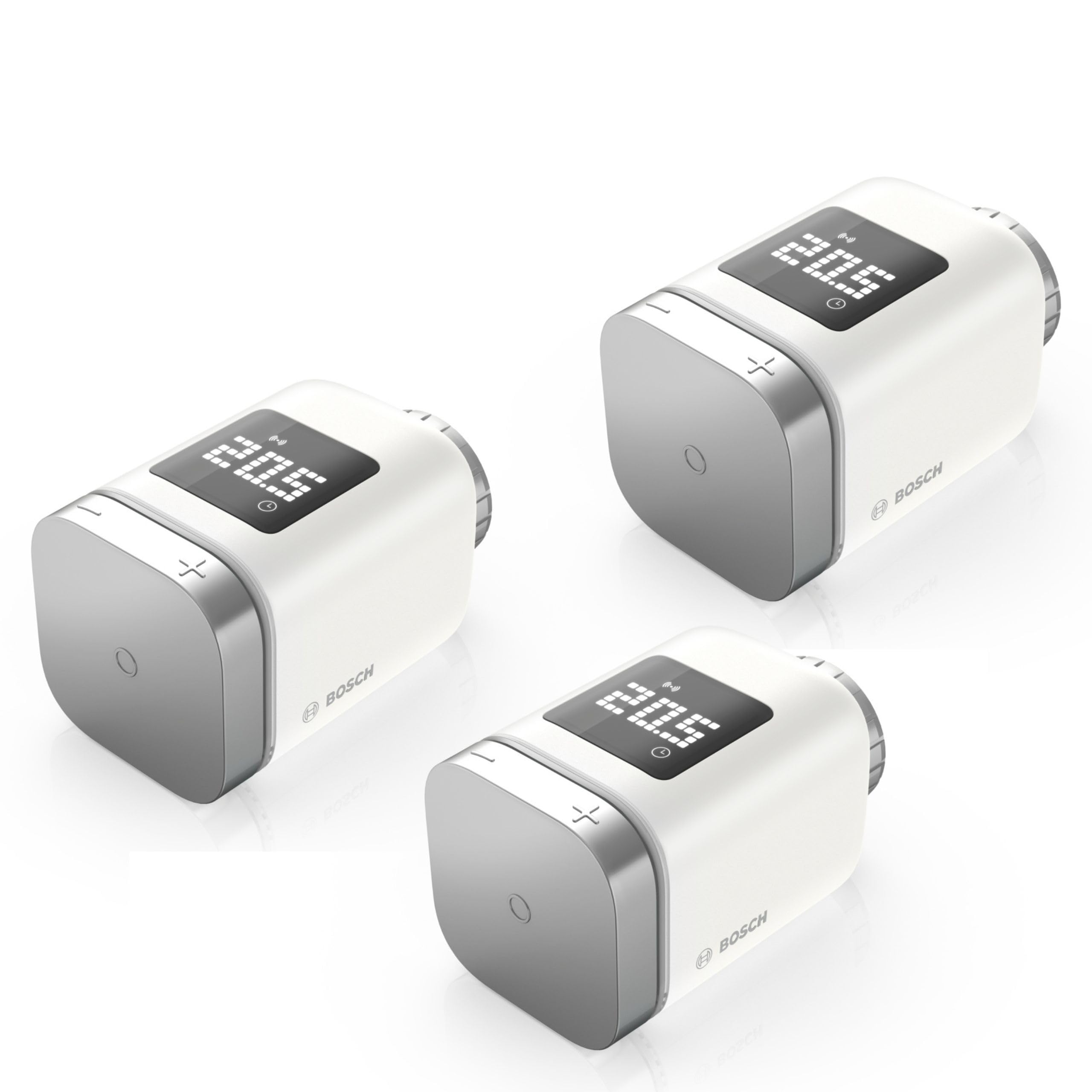 Bosch Smart Home II +M Termostato Radiatore Set 3 Pezzi