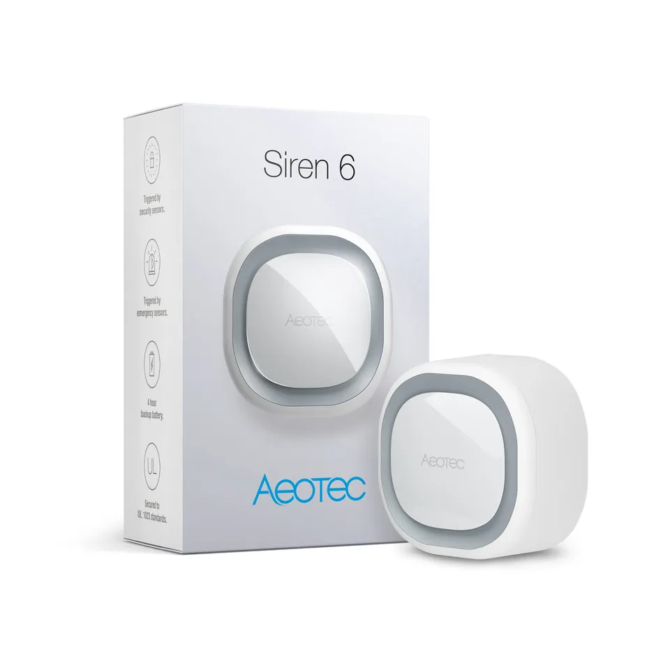 Aeotec Siren 6 Sirena Z-Wave 110dB