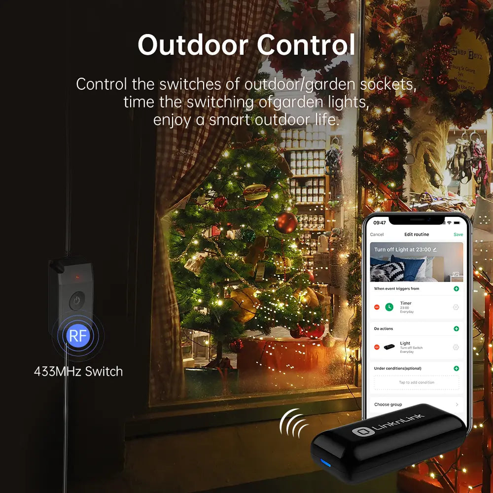 LinknLink eHub hub IR RF con sensore movimento