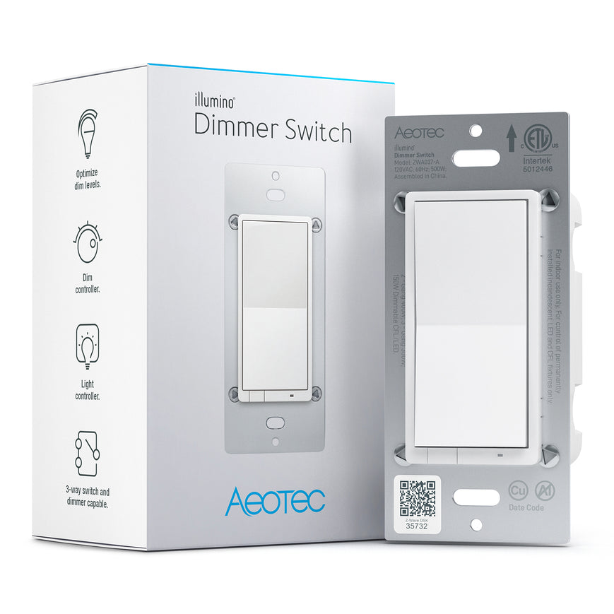 Aeotec Illumino ZWA037 Dimmer Smart Z-Wave 500W