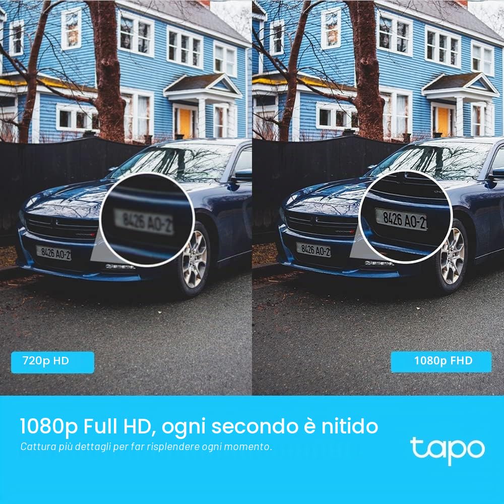 Tapo C500 Telecamera Esterno 360° 1080p Ricondizionata