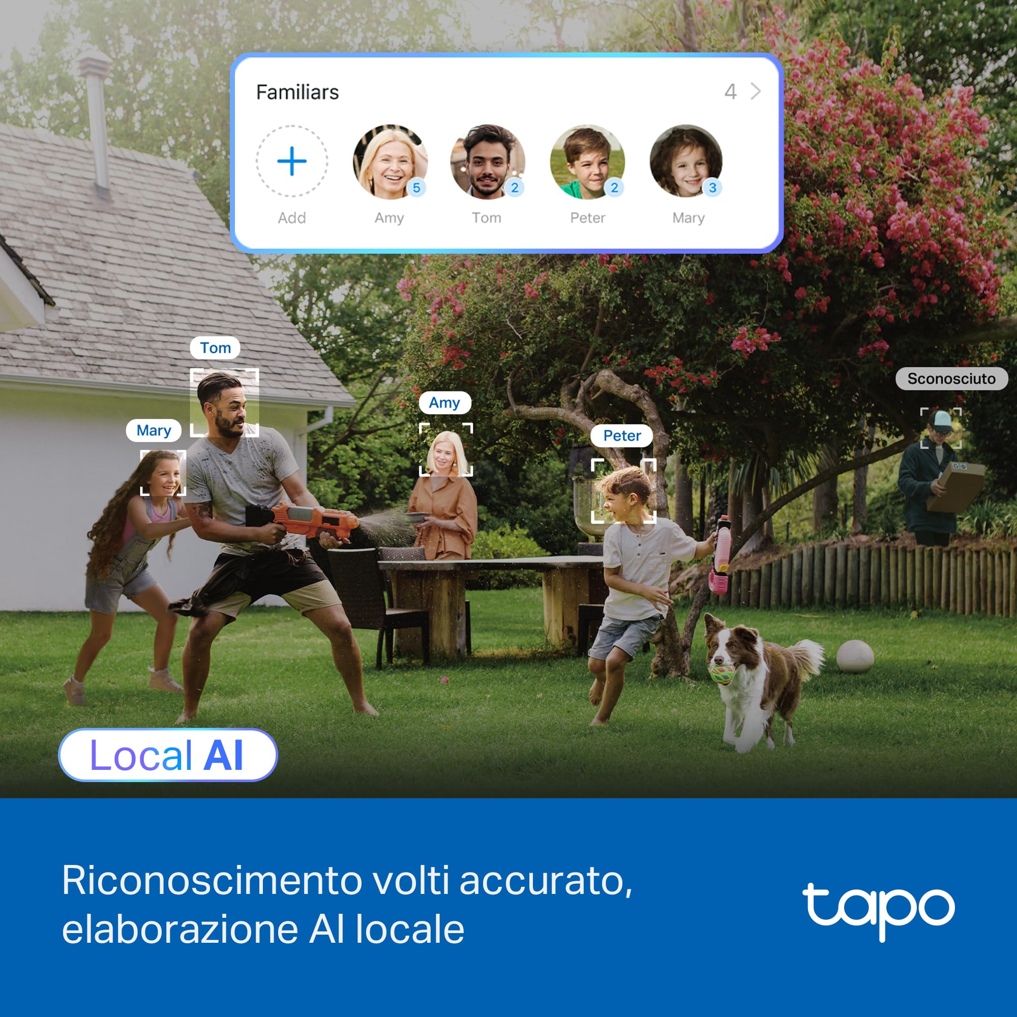 Tapo C560WS Telecamera Esterno Pan-Tilt 4K Wi-Fi 6