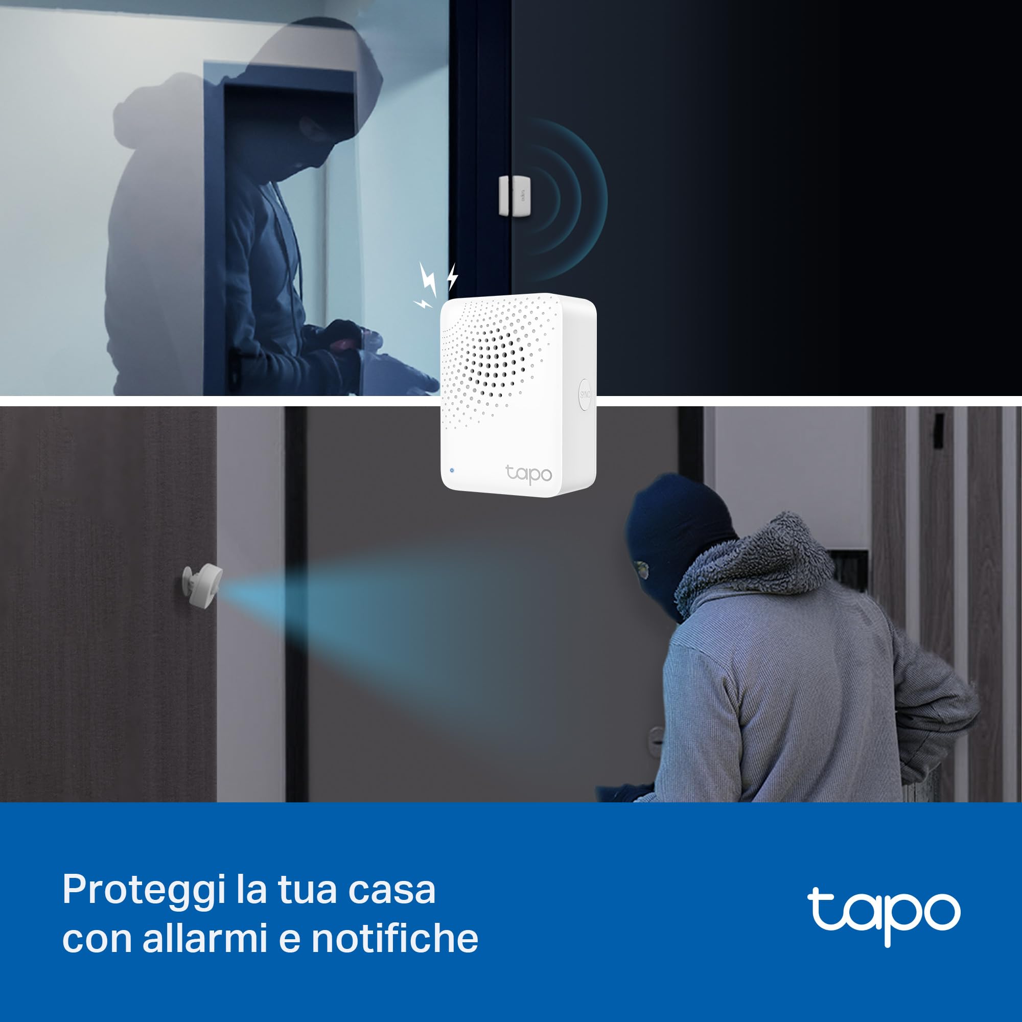 Tapo T30 Kit allarme casa senza fili con sensori