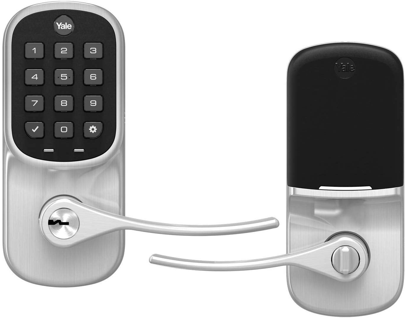 Yale Assure YRL216-ZW2-619 serratura smart maniglia tastierino