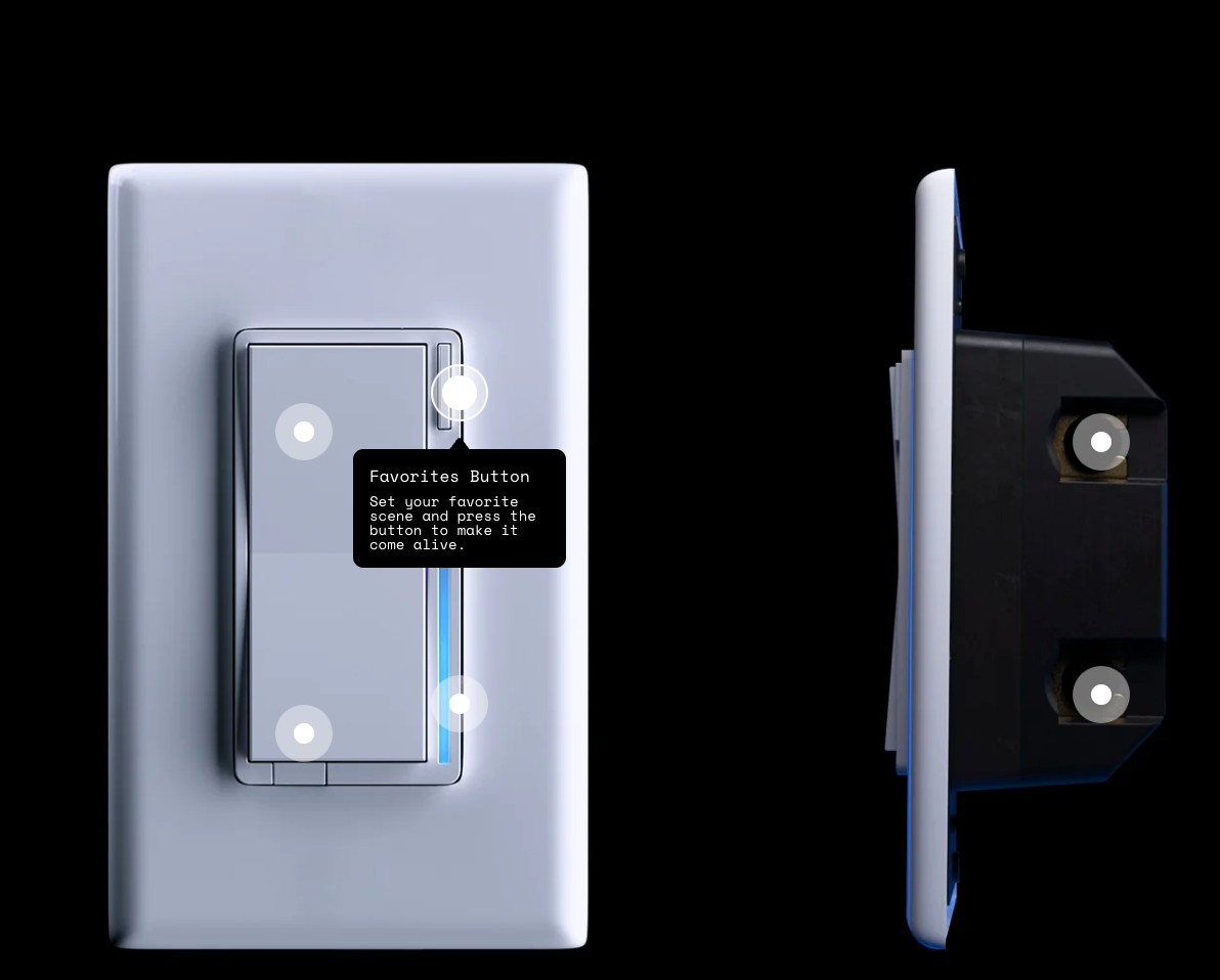 Inovelli Blue Series interruttore ventilatore Zigbee VZM35