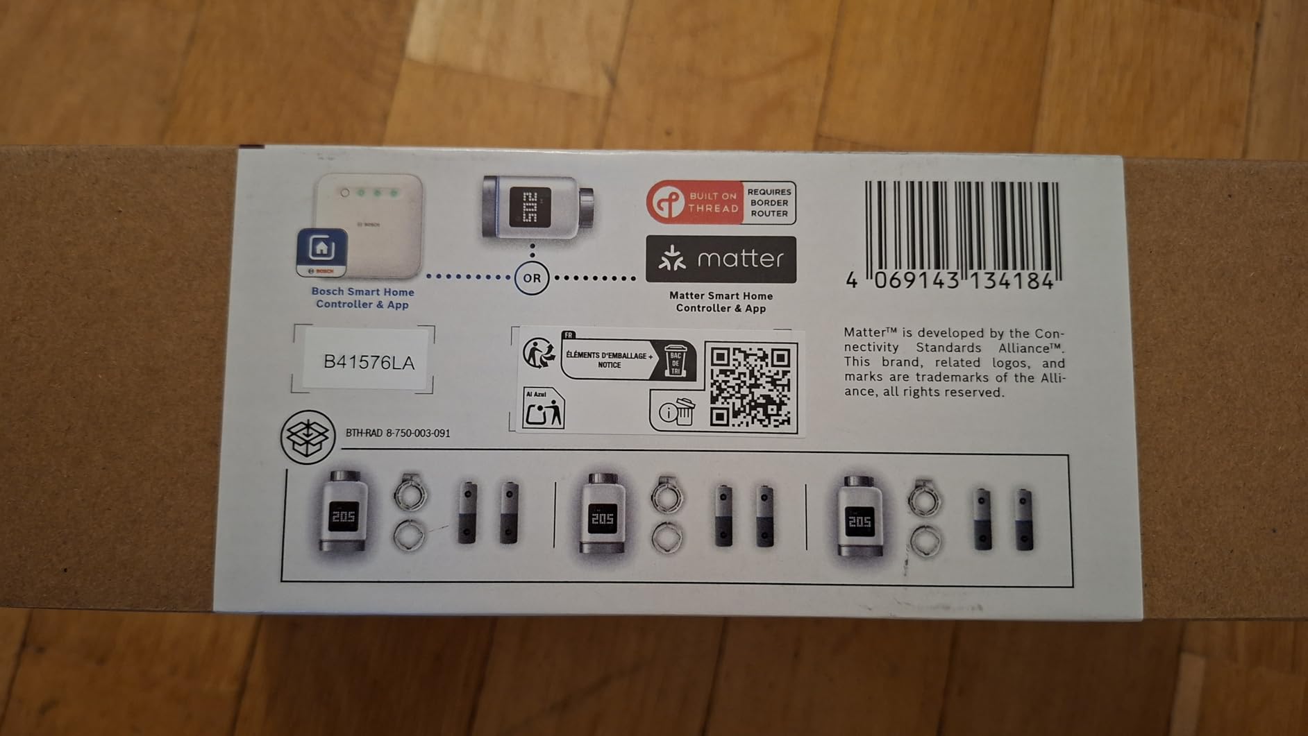 Bosch Smart Home II +M Termostato Radiatore Set 3 Pezzi
