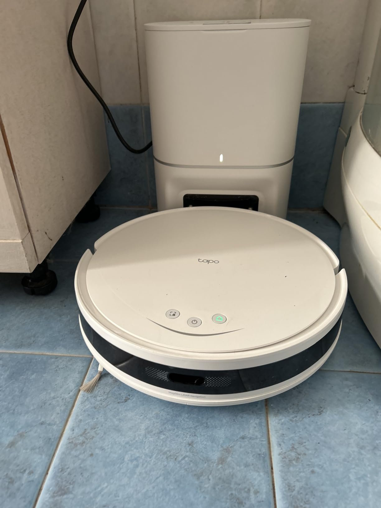 TP-Link Tapo RV20 Max Plus bianco robot aspirapolvere 5300Pa