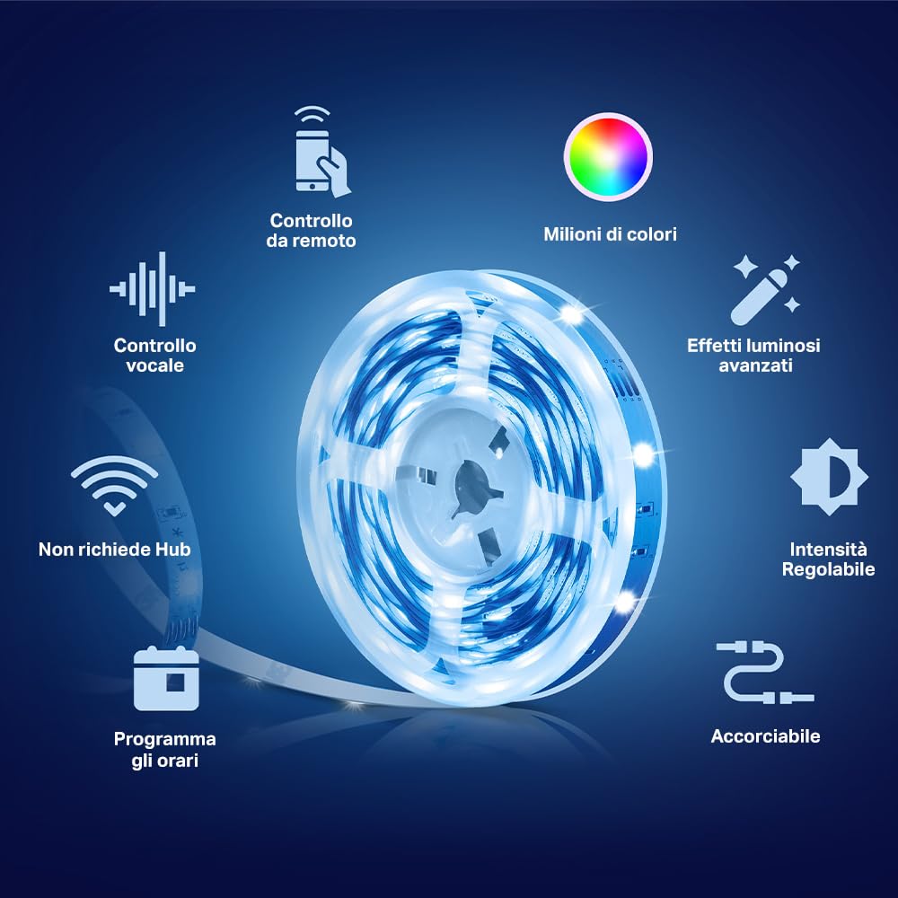 Tapo L900A-5 striscia LED smart 5m RGB WiFi